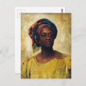 ターバンのアラビア人 ポストカード (正面/裏面)