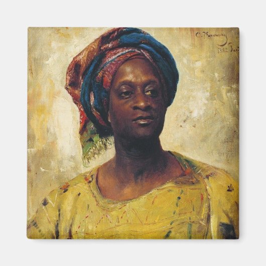 ターバンのアラブ人 マグネット (正面)