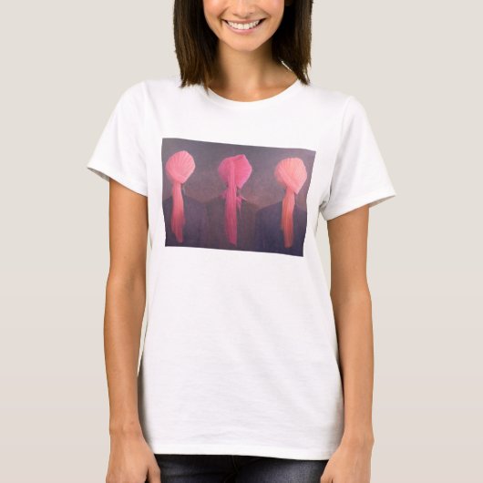 ターバンのトリプティク Tシャツ (正面)