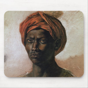 ターバンのトルコ人のポートレート、c.1826 マウスパッド