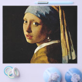 ターバンの女の子/パールイヤリングの女の子 チラシ (シングル)