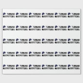 ターバンの装身具商の包装紙 ラッピングペーパー (フラット)