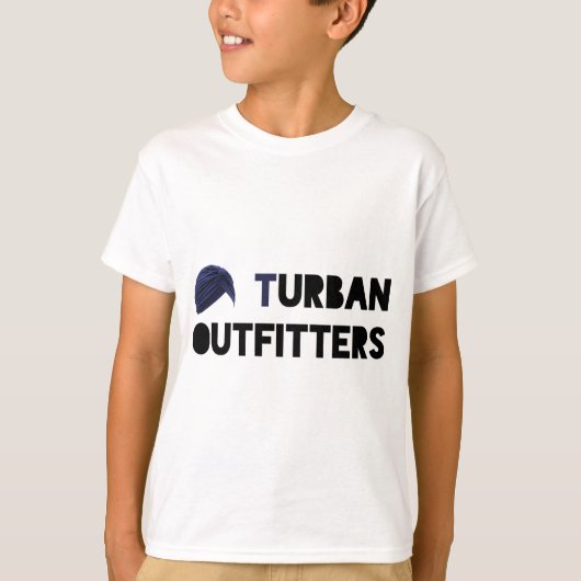 ターバンの装身具商の子供のTシャツ Tシャツ (正面)