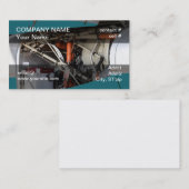 タービン又はターボ小形航空機エンジン 名刺 (正面/裏面)