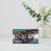 タービン又はターボ小形航空機エンジン 名刺 (スタンド正面)