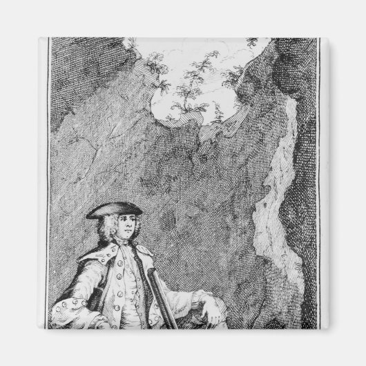 ターピンが洞窟に隠れた マグネット (正面)