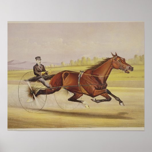 ターフの王セント。ジュリアン、オルリが牽引 ポスター (正面)