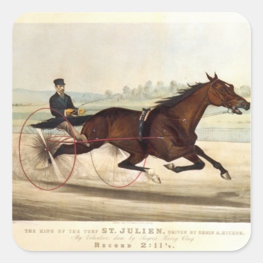 ターフの王セント。ジュリアン スクエアシール (正面)