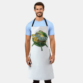 ターフディストリクトテールゲートプリントエプロン エプロン (着用した状態)