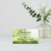 ターフローンソッドファームビジネスカード 名刺 (スタンド正面)