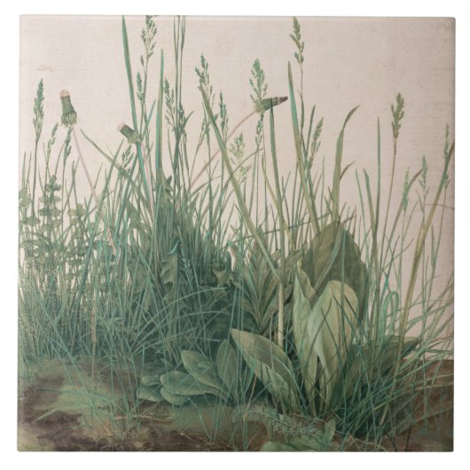 ターフ素晴らしのピース(by Albrecht Durer) タイル (正面)