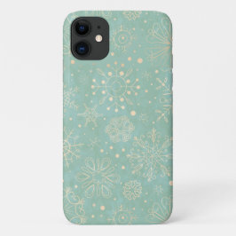 ターペが造幣局のクリスマスに雪片を飾る iPhone 11 ケース