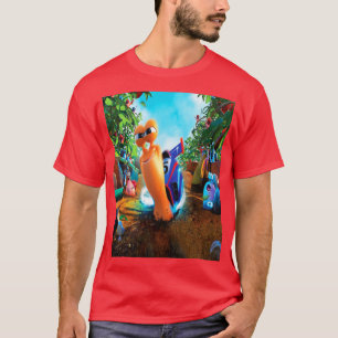 ターボアニメーションキャラクターターボ対子 Tシャツ