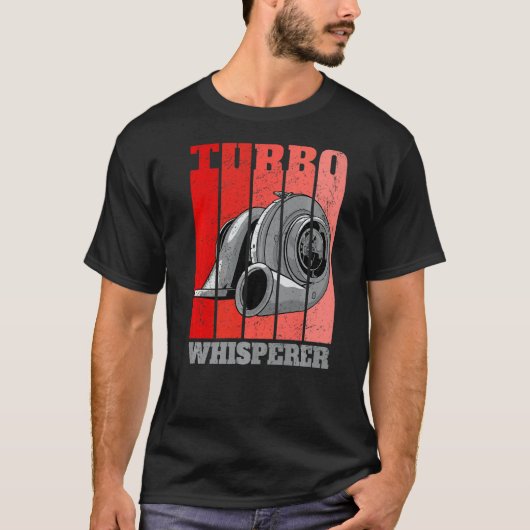 ターボウィスパーカーチューニング漂流モータースポーツMec Tシャツ (正面)