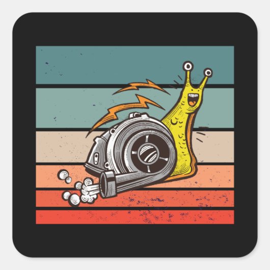 ターボカタツムリ スクエアシール (正面)