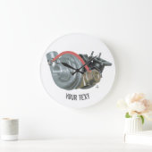 ターボチャージャ ラージ壁時計 (ホーム)