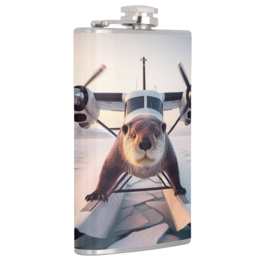 ターボプロップツインエンジンフロート飛行機ブッシュカナダ フラスク (右)