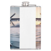 ターボプロップツインエンジンフロート飛行機ブッシュカナダ フラスク (裏面)