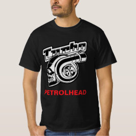 ターボモーターペトロヘッドTシャツ Tシャツ