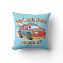 ターボレーサー "Feel The Fast" カートゥーン スポーツカー