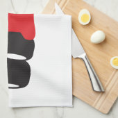 ターボレーシングカー キッチンタオル (四つ折り)