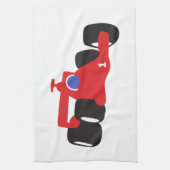 ターボレーシングカー キッチンタオル (縦)