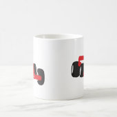 ターボレーシングカー コーヒーマグカップ (中央)