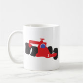 ターボレーシングカー コーヒーマグカップ (左)