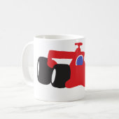 ターボレーシングカー コーヒーマグカップ (正面左)