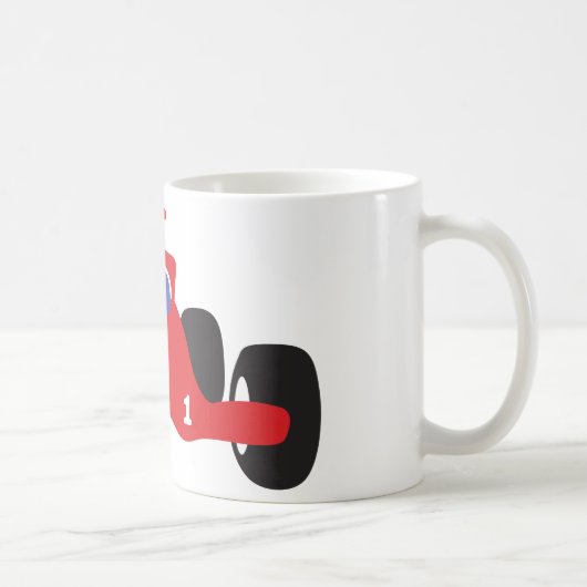 ターボレーシングカー コーヒーマグカップ (右)