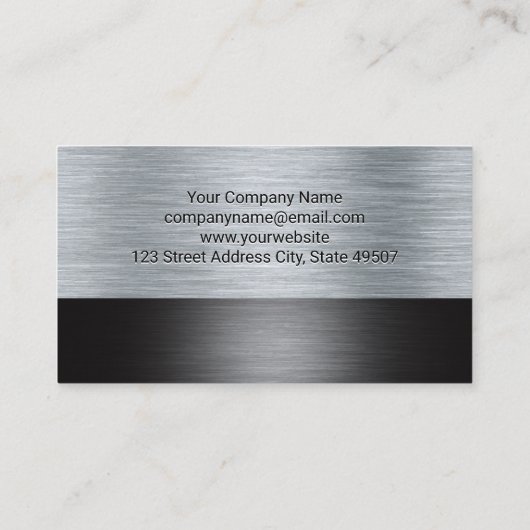 ターボ火災金属ブラシ工業用 名刺 (裏面)