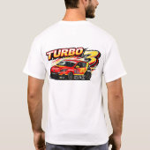 ターボ3 Tシャツ (裏面)