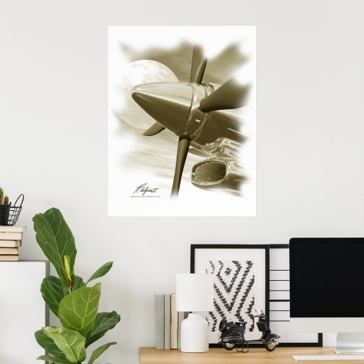 ターボ ポスター (ホームオフィス)