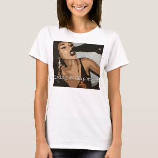 ターボBlanco生活は高い飲み物のティーです Tシャツ