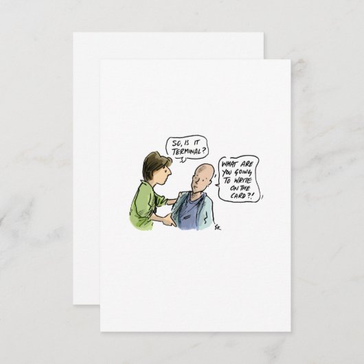 ターミナルか?がんおもしろいカード (正面/裏面)