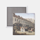 ターミナルでのステージコーチの到着 マグネット (正面/裏面)