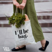 ターミネータインスパイア-トート- '私はバッグになる'パニーバッグ ラージトートバッグ