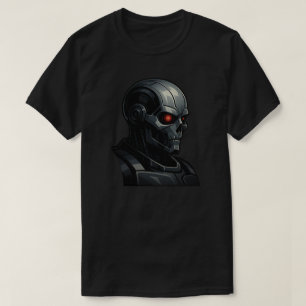 ターミネーター スカル パワー フォース グラフィック デザイン クール Tシャツ