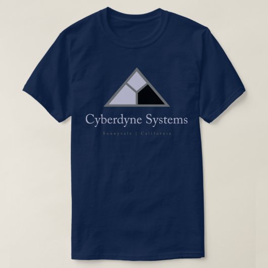 ターミネータCyberdyneシステム Tシャツ (デザイン正面)