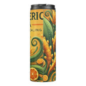 ターメリックティーデザインAIアート タンブラー (裏面)