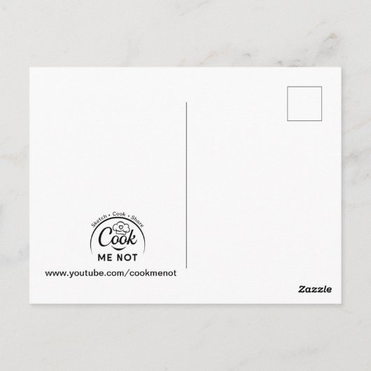 ターメリックマンゴスムージーレシピ ポストカード (裏面)