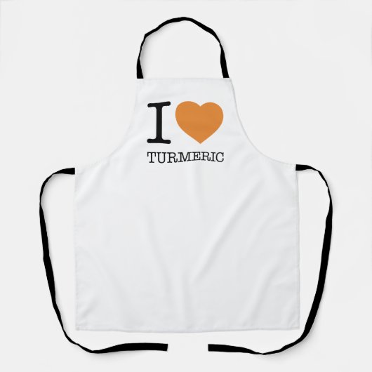 ターメリック大好き エプロン (正面)