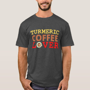 ターメリック・コーヒー愛好家 Tシャツ