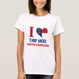 タールのかかと、ノースカロライナ Tシャツ