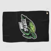 ターレット愛好家 | Turtleパパ ゴルフタオル (横)