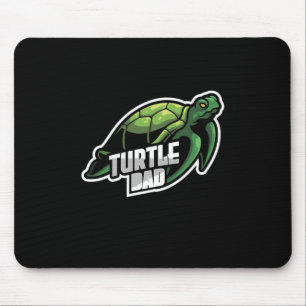 ターレット愛好家 Turtleパパ マウスパッド