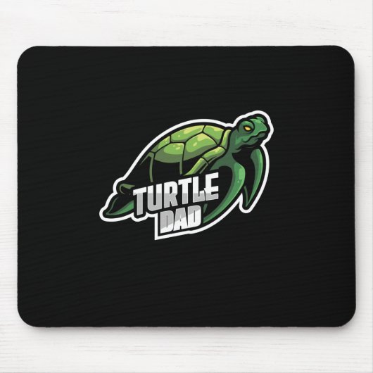 ターレット愛好家 | Turtleパパ マウスパッド (正面)