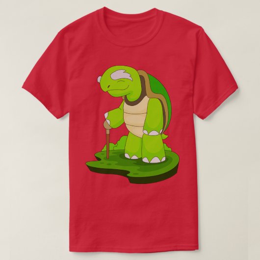 ターレペンテンショナ歩くスティック Tシャツ (デザイン正面)