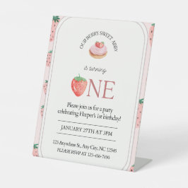 ターンに興奮したベリー1 台座サイン