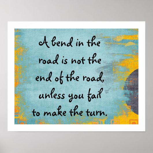 ターンを切る ポスター (正面)